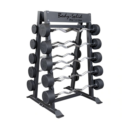 Pro Clubline Fixed Weight Barbell Rack