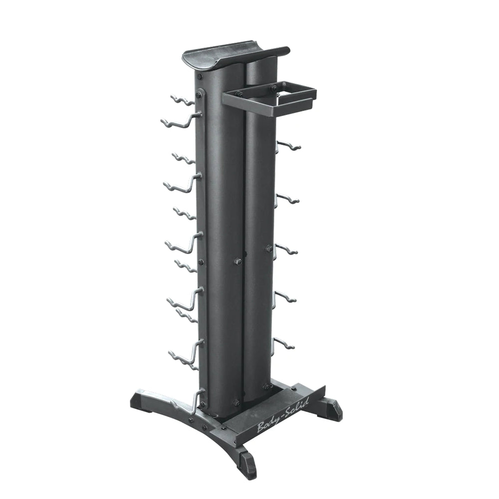  VKEKIEO Soporte para barra de pesas olímpicas para disco y barra,  soporte de almacenamiento de pesas para barra, soporte de acero sólido de  tres capas para mancuernas : Deportes y Actividades