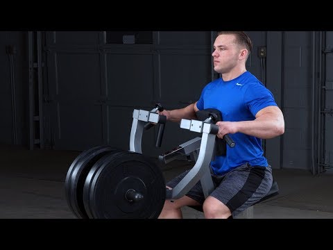 Video sobre el uso del Seated Row machine GSRM40 Bodysolid- Sportech Fitness
