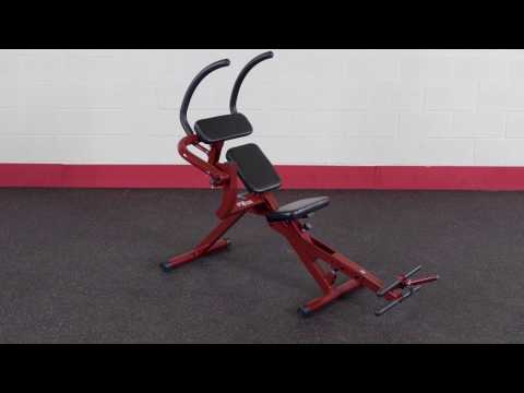 Video explicativo del Banco semi-reclinado para abdominales BFAB20 Body-solid- Sportech Fitness
