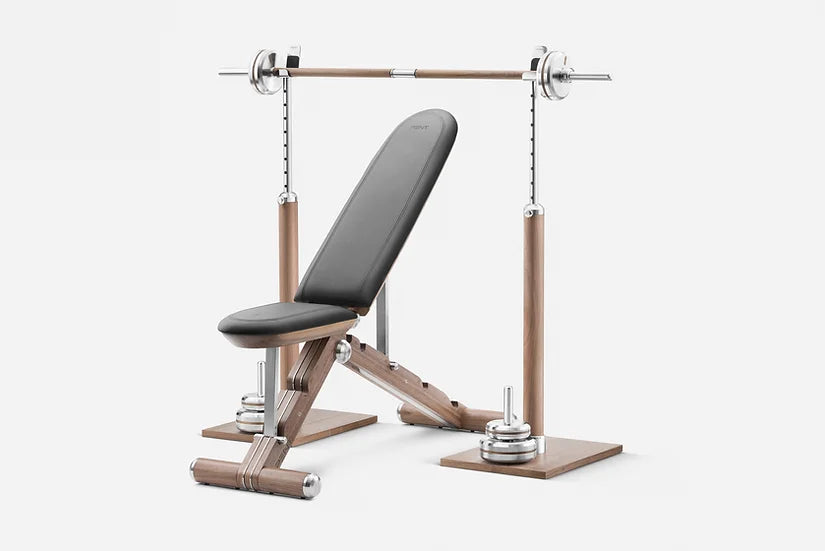 BYSTRA™ Pent Fitness Bench Rack